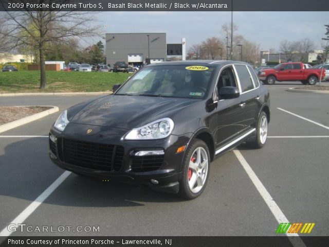 2009 Porsche Cayenne Turbo S in Basalt Black Metallic