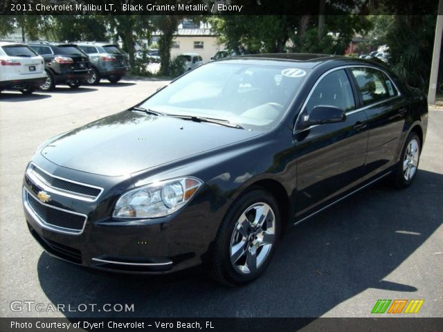 2011 Chevrolet Malibu LT in Black Granite Metallic