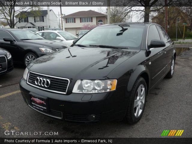 2005 Audi A4 3.0 quattro Sedan in Brilliant Black