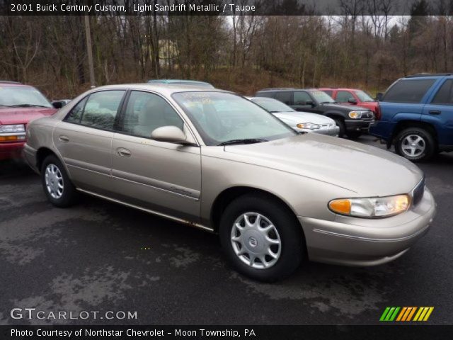2001 Buick Century Custom in Light Sandrift Metallic