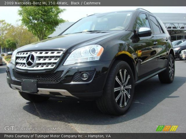 2009 Mercedes-Benz ML 350 4Matic in Black