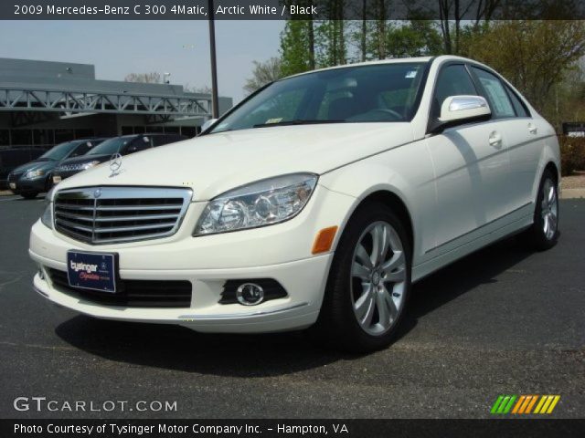 2009 Mercedes-Benz C 300 4Matic in Arctic White