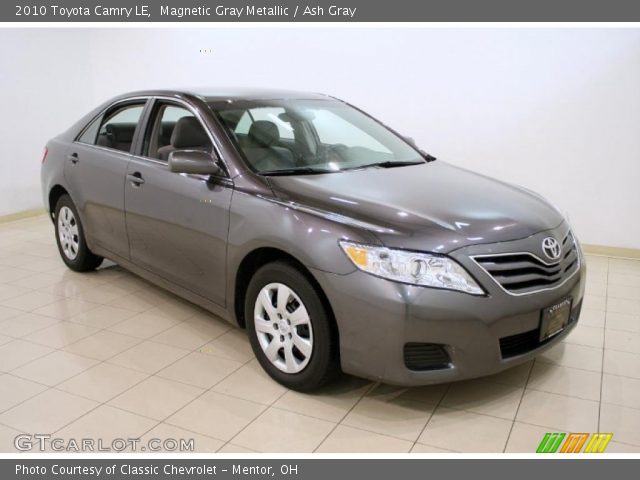 2010 Toyota Camry LE in Magnetic Gray Metallic