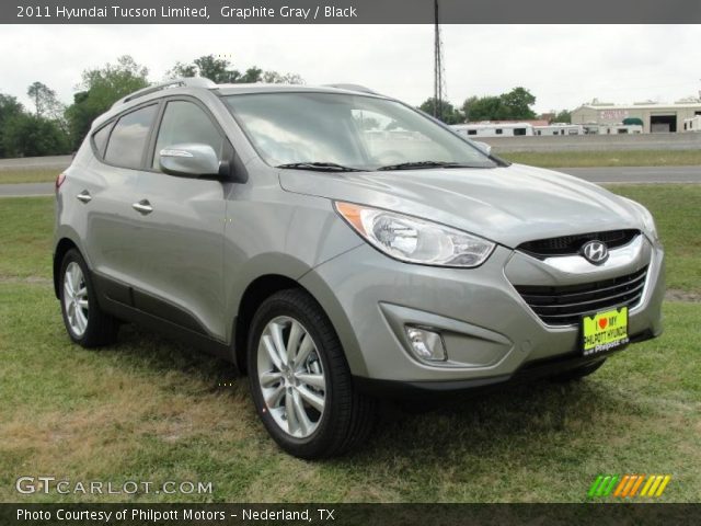 2011 Hyundai Tucson Limited in Graphite Gray