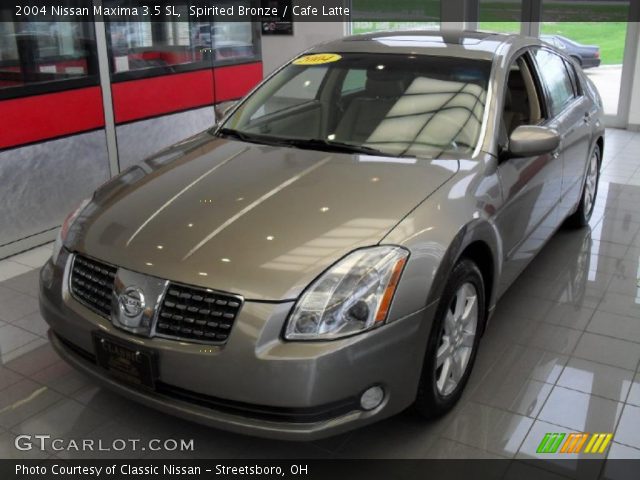 2004 Nissan Maxima 3.5 SL in Spirited Bronze
