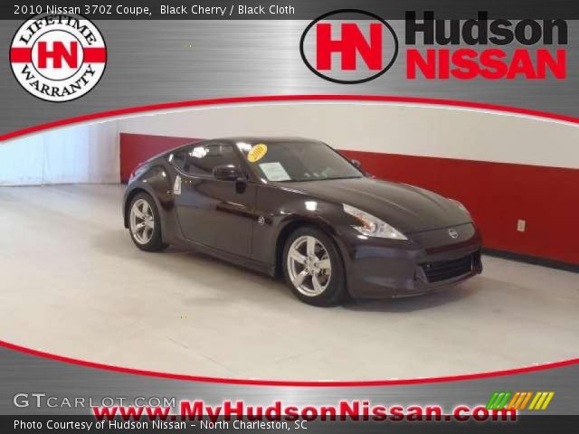 2010 Nissan 370Z Coupe in Black Cherry