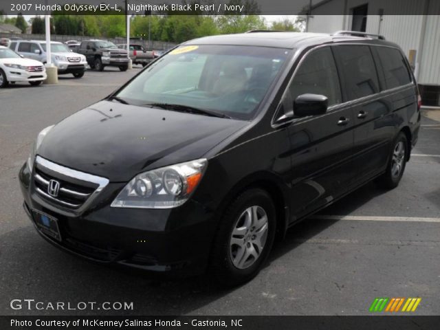 2007 Honda Odyssey EX-L in Nighthawk Black Pearl