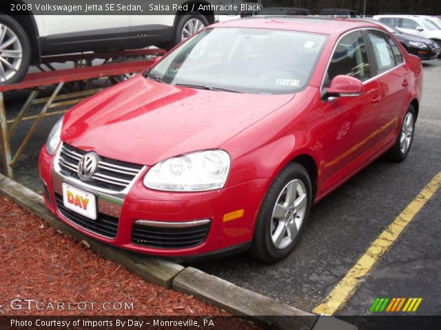 2008 Volkswagen Jetta SE Sedan in Salsa Red