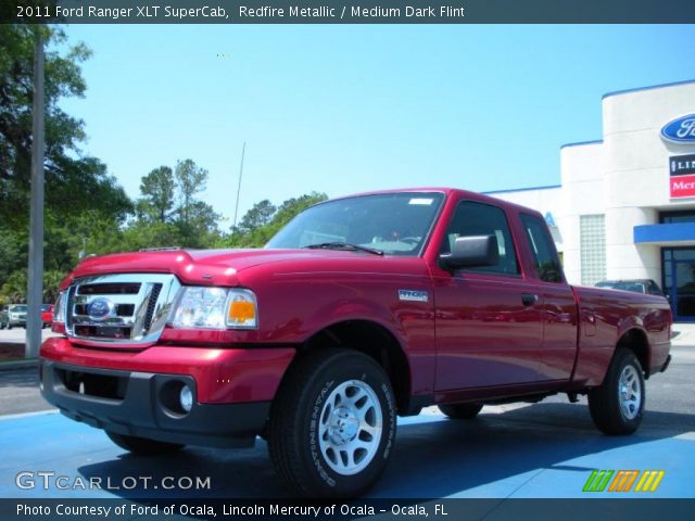 2011 Ford Ranger XLT SuperCab in Redfire Metallic