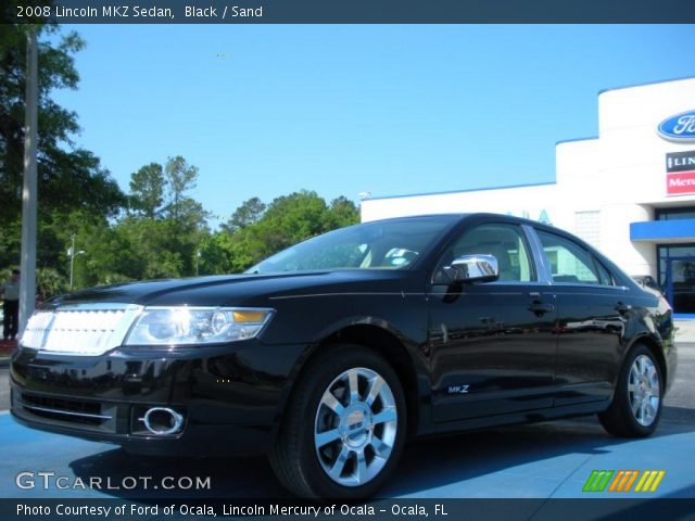 2008 Lincoln MKZ Sedan in Black
