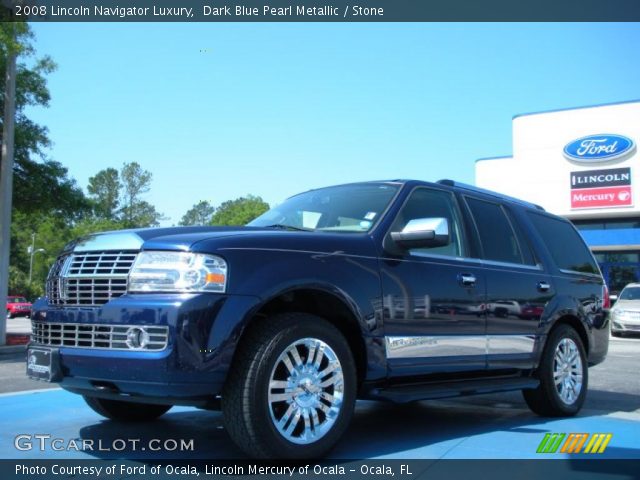 2008 Lincoln Navigator Luxury in Dark Blue Pearl Metallic