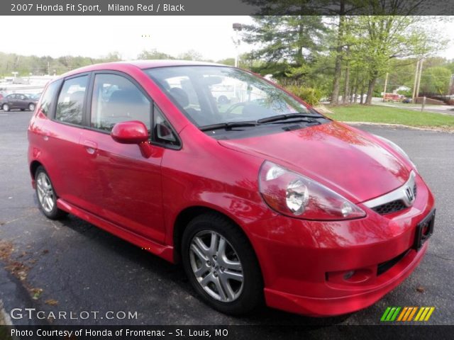 2007 Honda Fit Sport in Milano Red