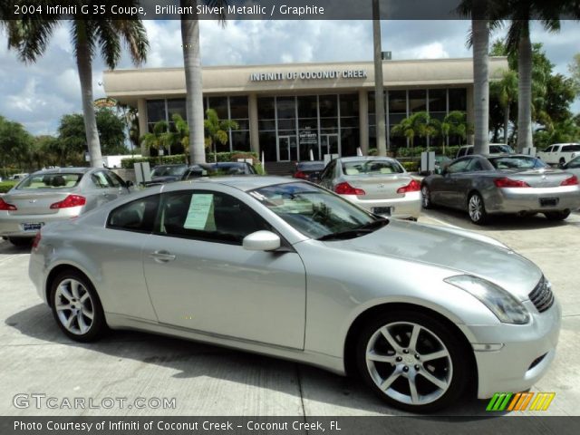2004 Infiniti G 35 Coupe in Brilliant Silver Metallic