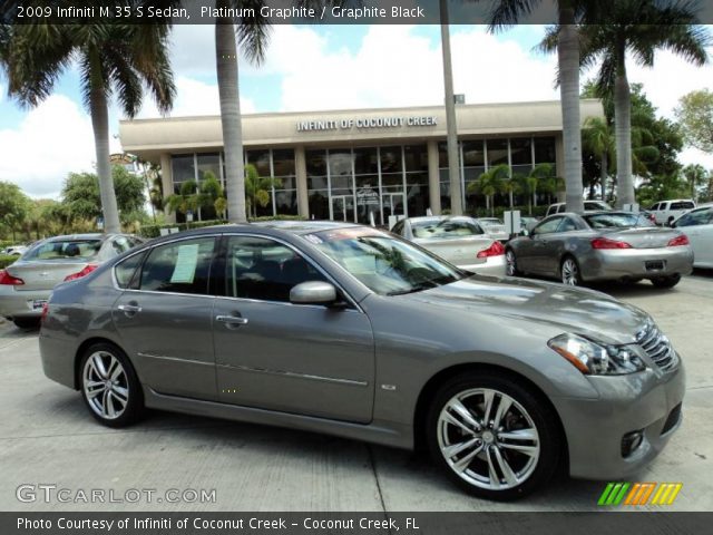 2009 Infiniti M 35 S Sedan in Platinum Graphite