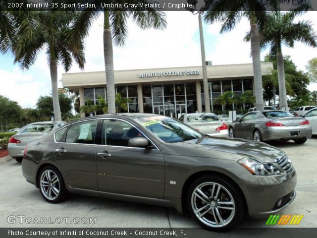 2007 Infiniti M 35 Sport Sedan in Umbria Gray Metallic
