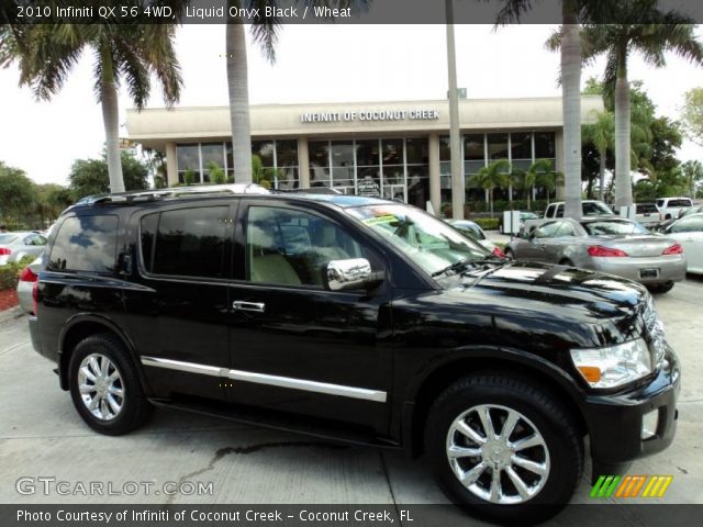 2010 Infiniti QX 56 4WD in Liquid Onyx Black