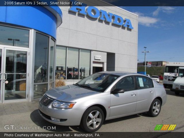 2006 Saturn ION 3 Sedan in Silver Nickel