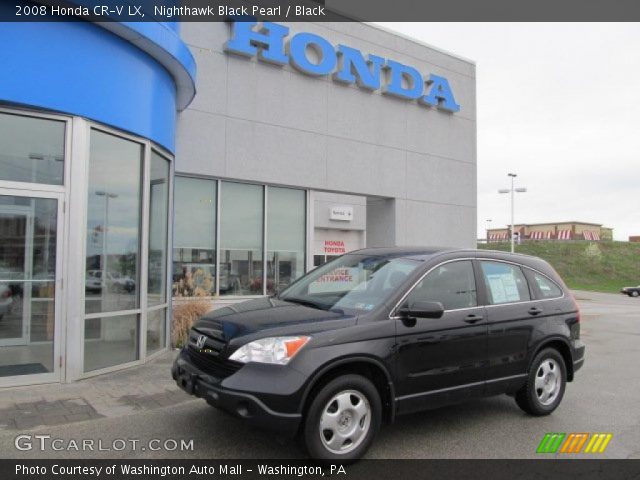 2008 Honda CR-V LX in Nighthawk Black Pearl