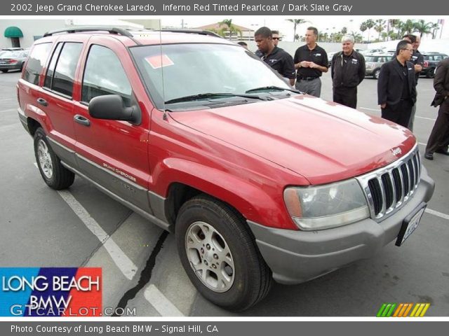 2002 Jeep Grand Cherokee Laredo in Inferno Red Tinted Pearlcoat