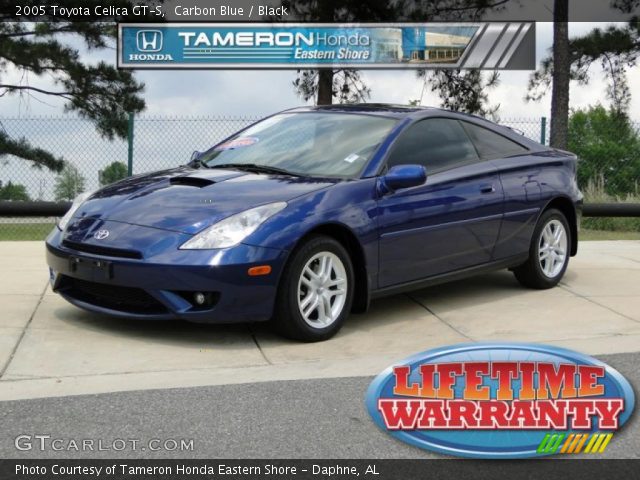2005 Toyota Celica GT-S in Carbon Blue
