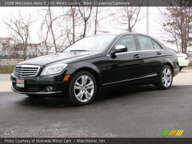 2008 Mercedes-Benz C 300 4Matic Luxury in Black