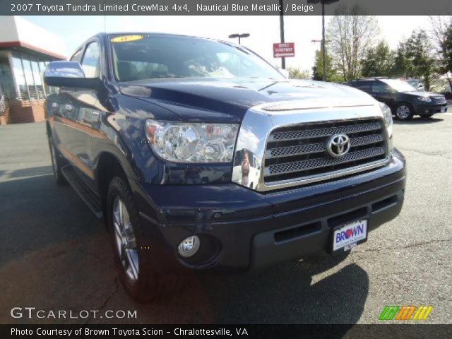 2007 Toyota Tundra Limited CrewMax 4x4 in Nautical Blue Metallic