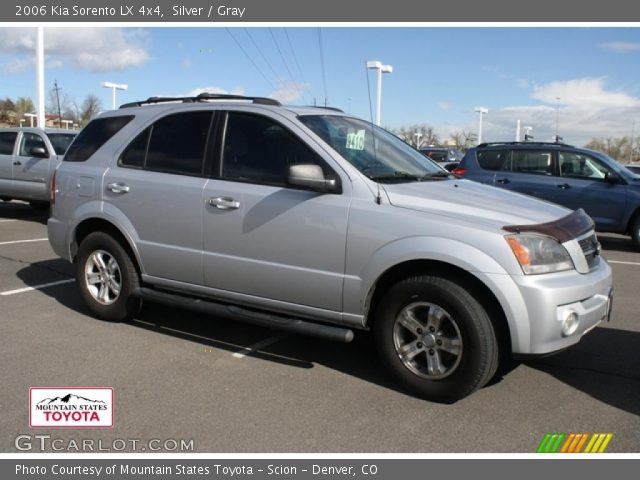 2006 Kia Sorento LX 4x4 in Silver
