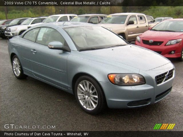 2009 Volvo C70 T5 Convertible in Celestial Blue Metallic