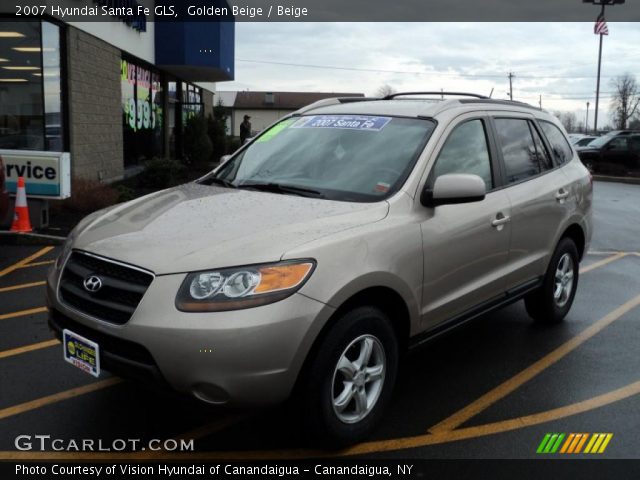 2007 Hyundai Santa Fe GLS in Golden Beige