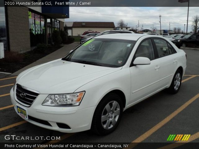 2010 Hyundai Sonata GLS in Pearl White
