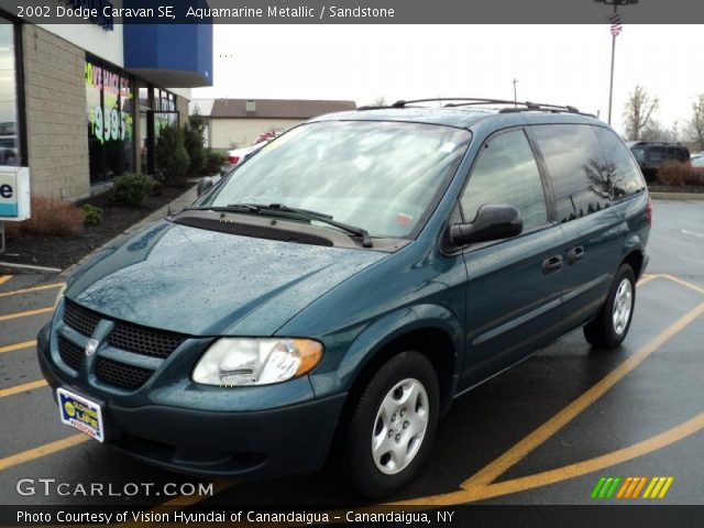 2002 Dodge Caravan SE in Aquamarine Metallic