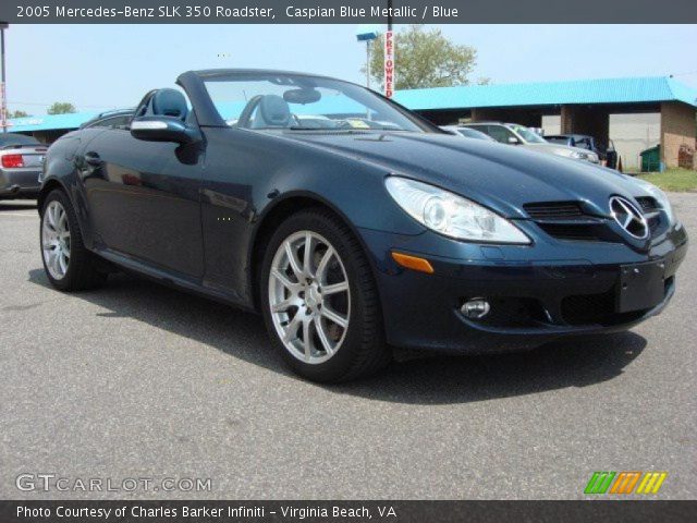 2005 Mercedes-Benz SLK 350 Roadster in Caspian Blue Metallic