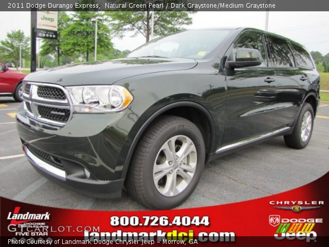 2011 Dodge Durango Express in Natural Green Pearl