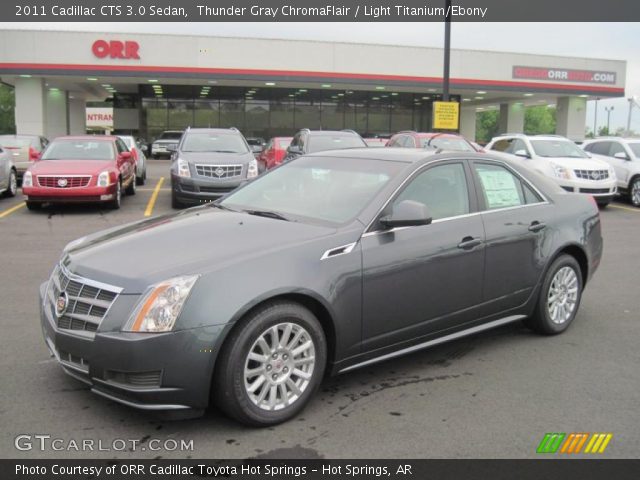 2011 Cadillac CTS 3.0 Sedan in Thunder Gray ChromaFlair