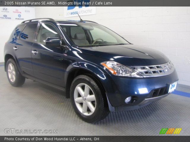 2005 Nissan Murano SE AWD in Midnight Blue Pearl