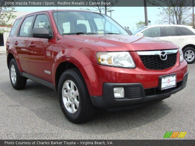 2008 Mazda Tribute i Sport in Redfire Metallic