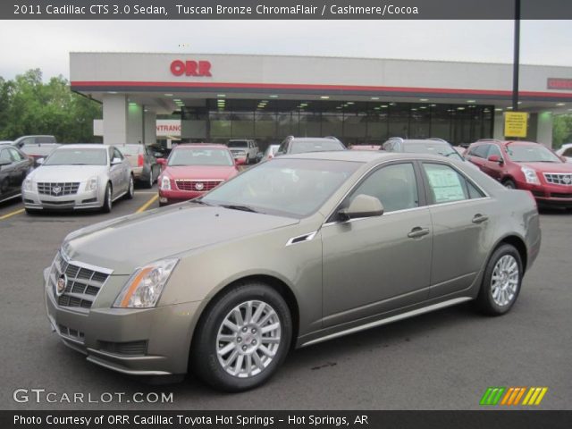 2011 Cadillac CTS 3.0 Sedan in Tuscan Bronze ChromaFlair