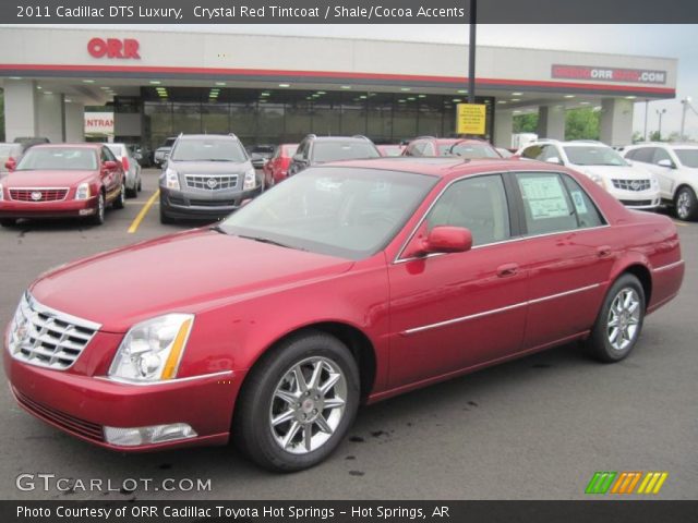 2011 Cadillac DTS Luxury in Crystal Red Tintcoat