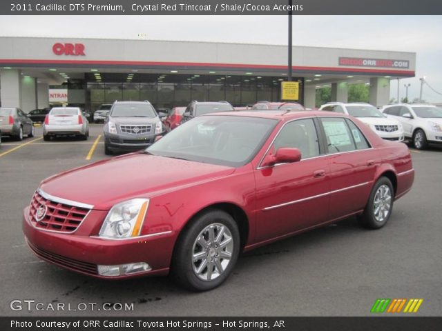 2011 Cadillac DTS Premium in Crystal Red Tintcoat