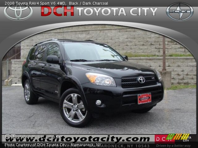 2008 Toyota RAV4 Sport V6 4WD in Black