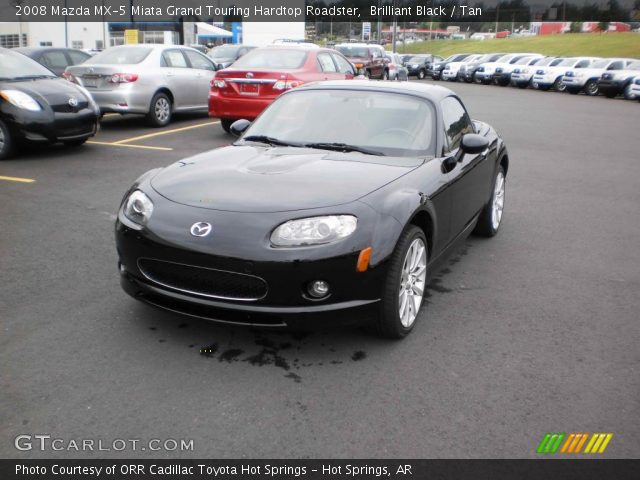 2008 Mazda MX-5 Miata Grand Touring Hardtop Roadster in Brilliant Black