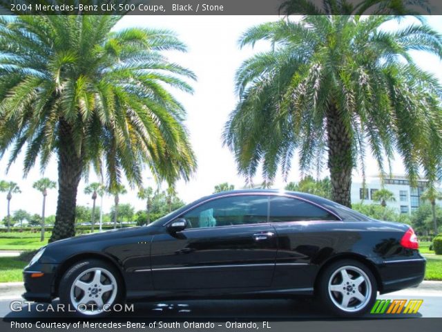 2004 Mercedes-Benz CLK 500 Coupe in Black