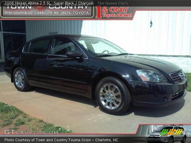 2006 Nissan Altima 2.5 SL in Super Black