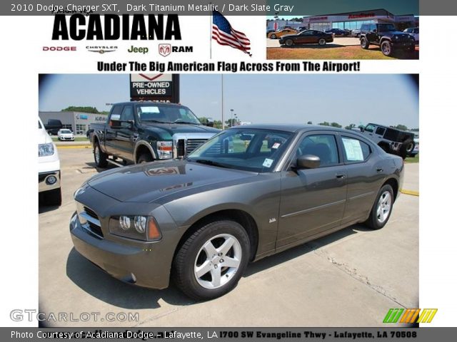 2010 Dodge Charger SXT in Dark Titanium Metallic