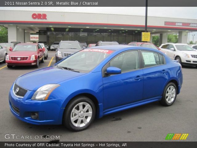 2011 Nissan Sentra 2.0 SR in Metallic Blue