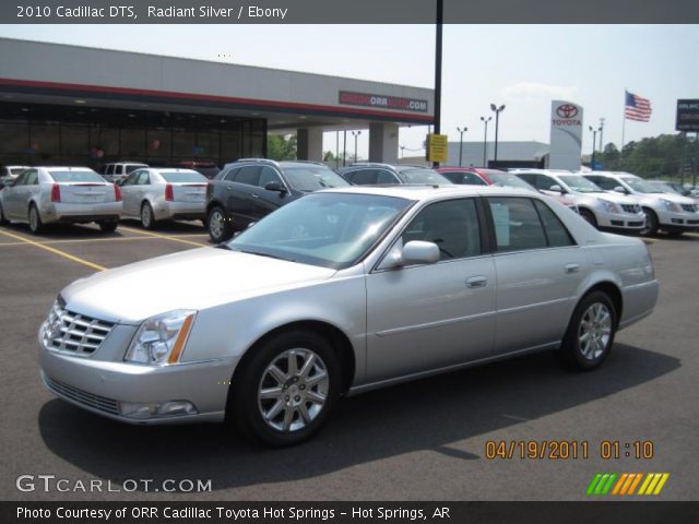 2010 Cadillac DTS  in Radiant Silver