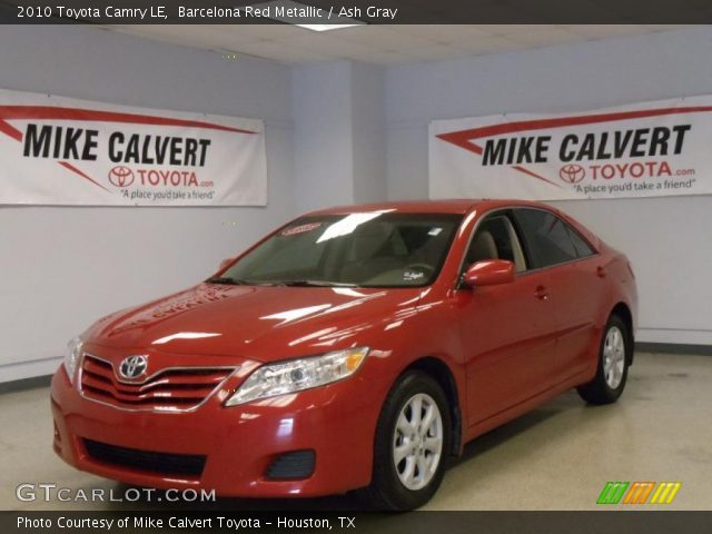 2010 Toyota Camry LE in Barcelona Red Metallic