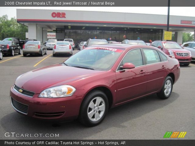 2008 Chevrolet Impala LT in Red Jewel Tintcoat