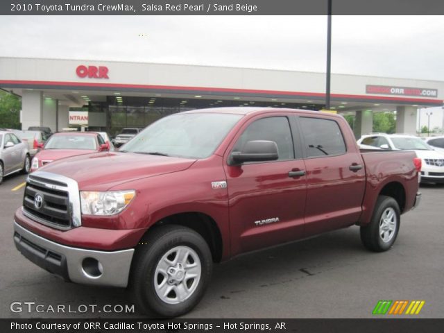 2010 Toyota Tundra CrewMax in Salsa Red Pearl