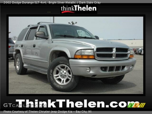 2002 Dodge Durango SLT 4x4 in Bright Silver Metallic